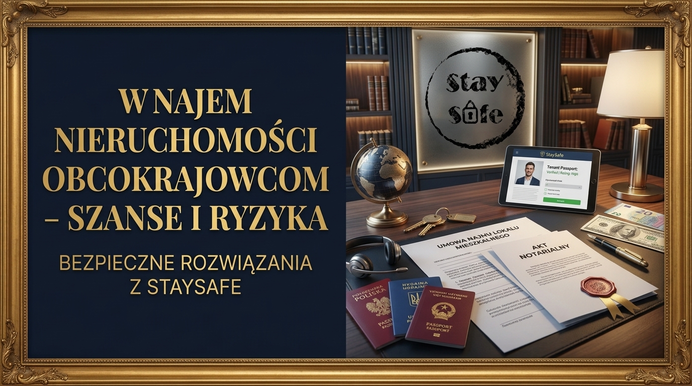 Wynajem nieruchomości obcokrajowcom – szanse, ryzyka i bezpieczne rozwiązania z StaySafe
